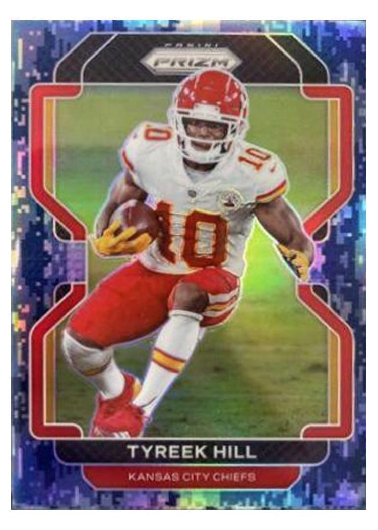 2021 Panini Prizm Base Set Tyreek Hill #187 card