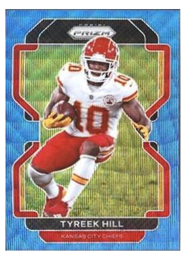 2021 Panini Prizm Base Set Tyreek Hill #187 card