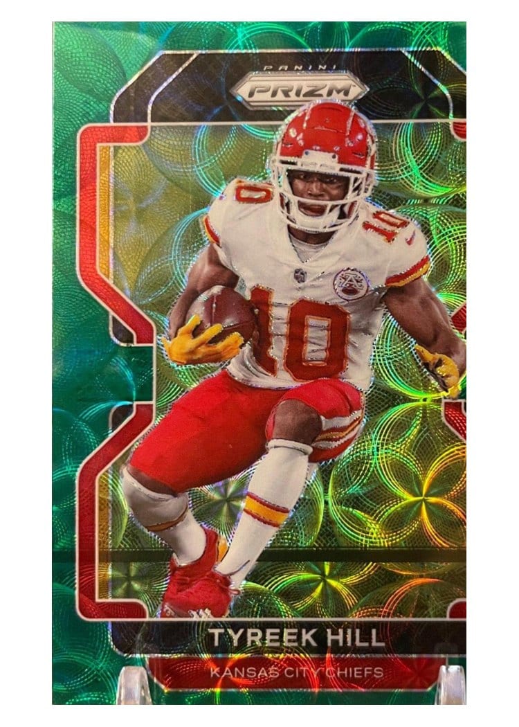 2021 Panini Prizm Base Set Tyreek Hill #187 card