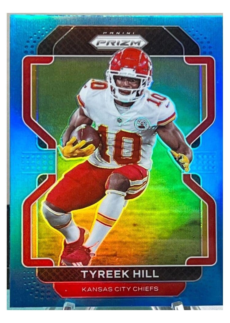 2021 Panini Prizm Base Set Tyreek Hill #187 card
