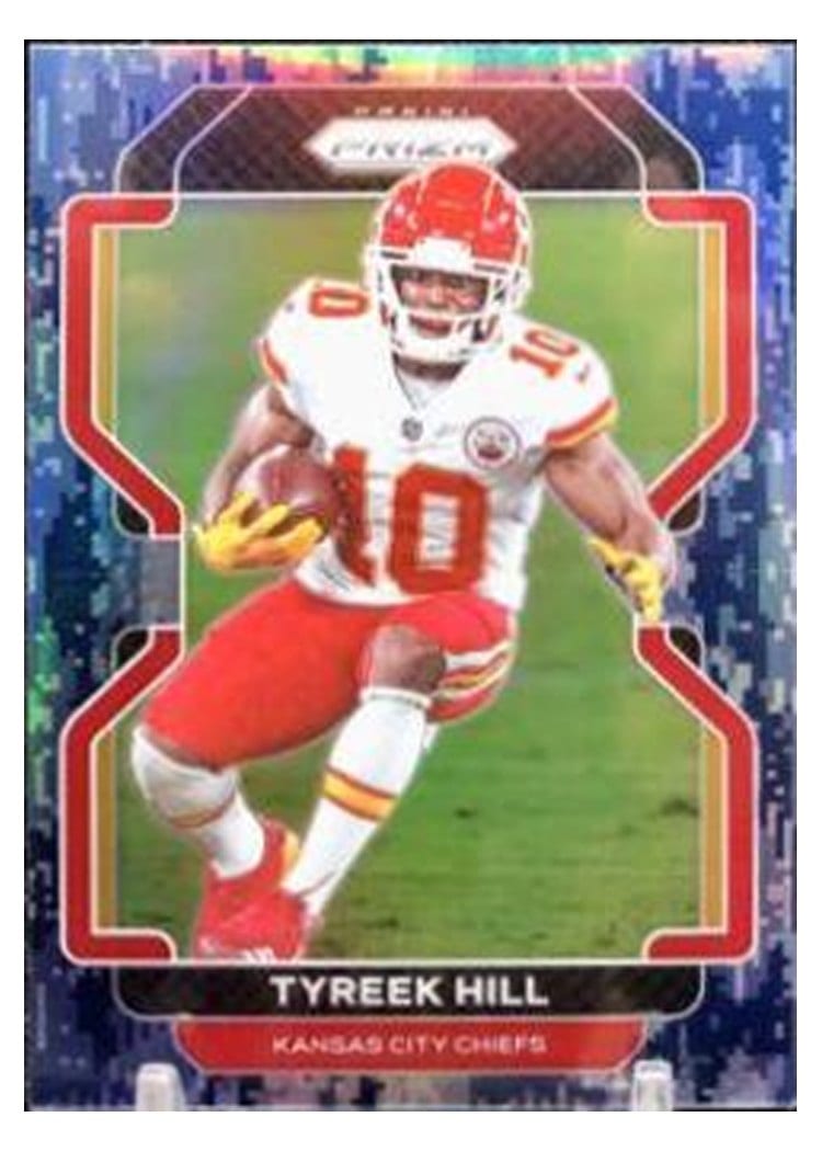 2021 Panini Prizm Base Set Tyreek Hill #187 card