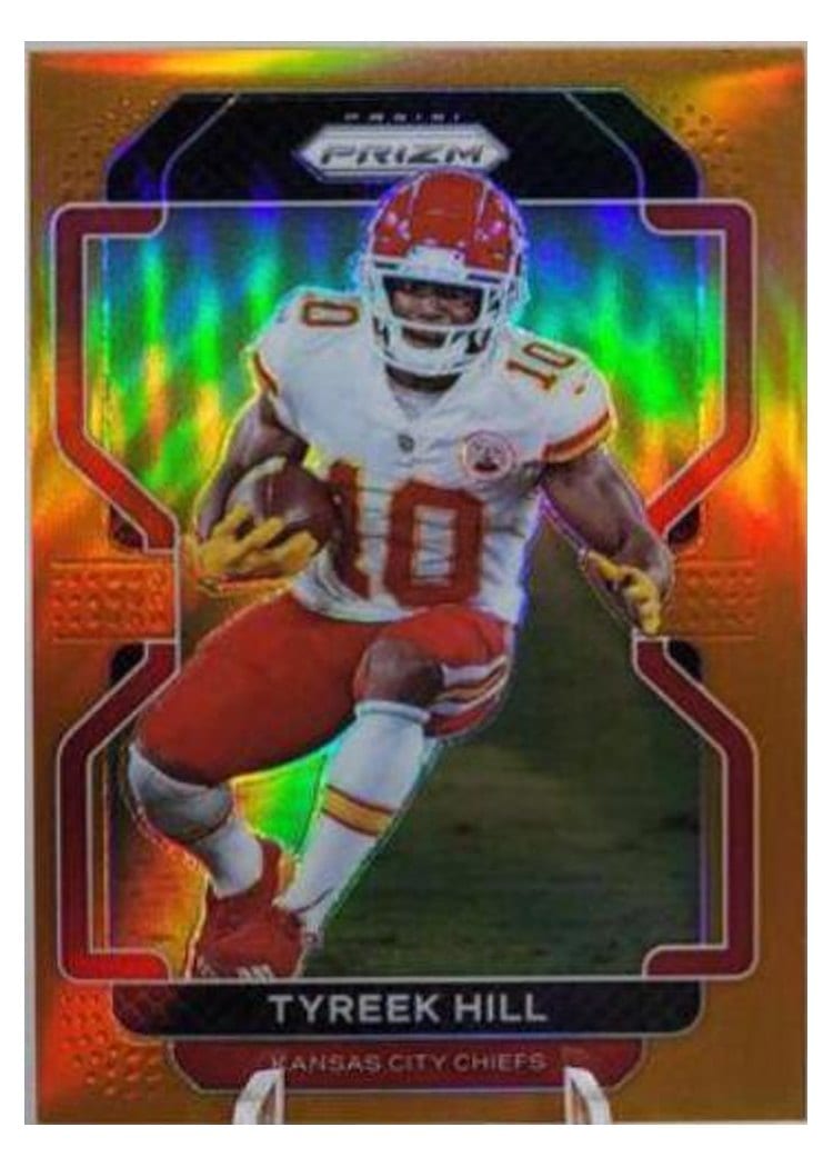2021 Panini Prizm Base Set Tyreek Hill #187 card