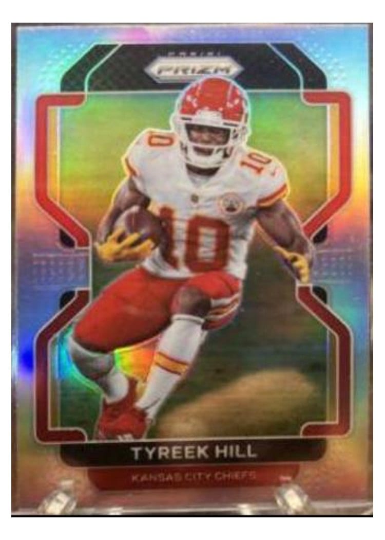 2021 Panini Prizm Base Set Tyreek Hill #187 card