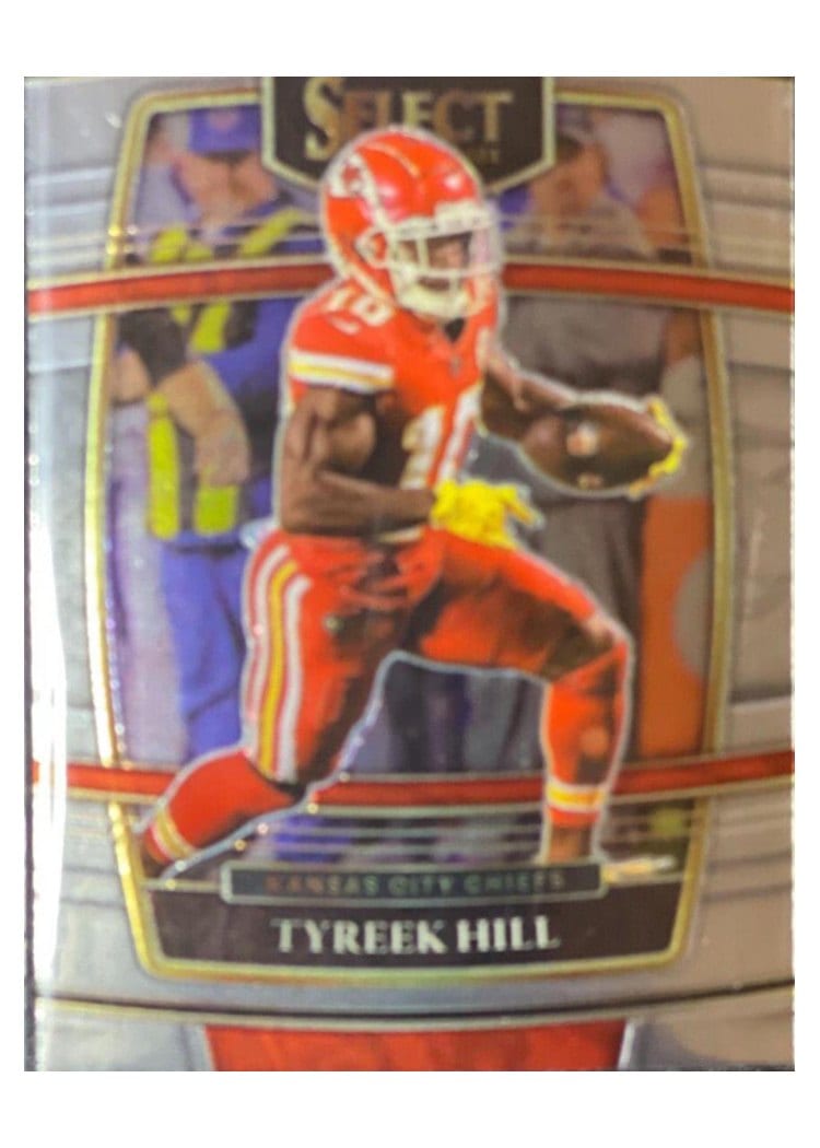 2021 Panini Select Base Set Tyreek Hill #18 card