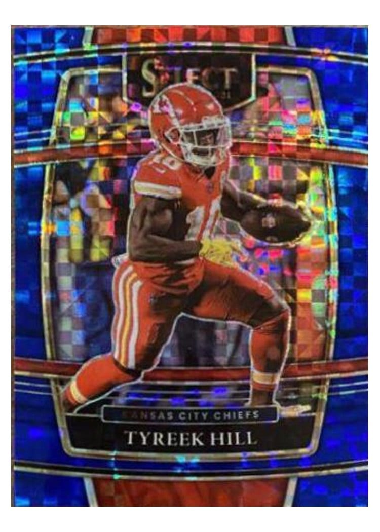 2021 Panini Select Base Set Tyreek Hill #18 card