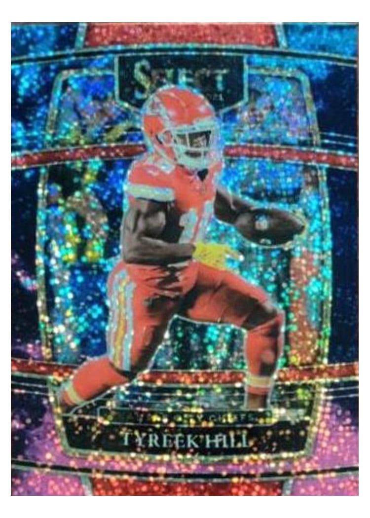 2021 Panini Select Base Set Tyreek Hill #18 card
