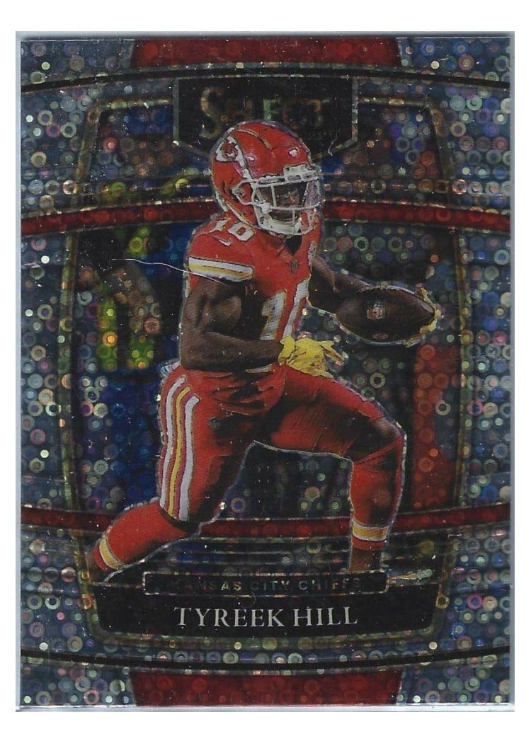 2021 Panini Select Base Set Tyreek Hill Disco #18 card