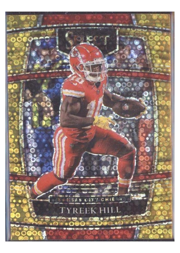 2021 Panini Select Base Set Tyreek Hill #18 card