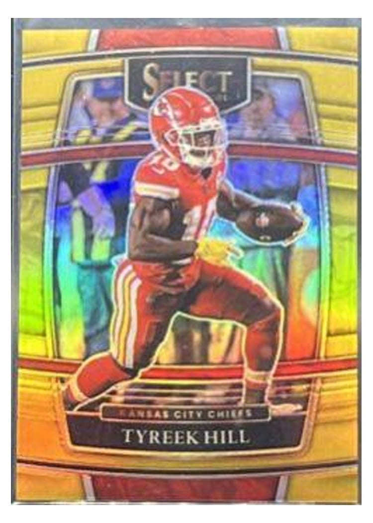 2021 Panini Select Base Set Tyreek Hill #18 card