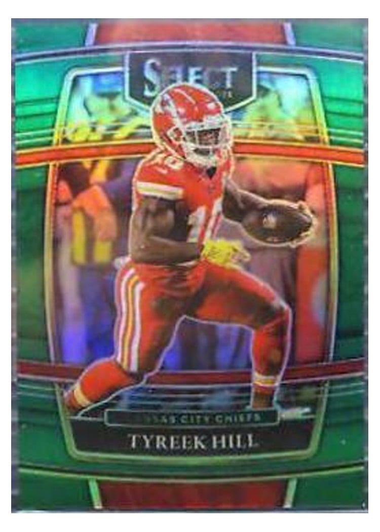2021 Panini Select Base Set Tyreek Hill #18 card