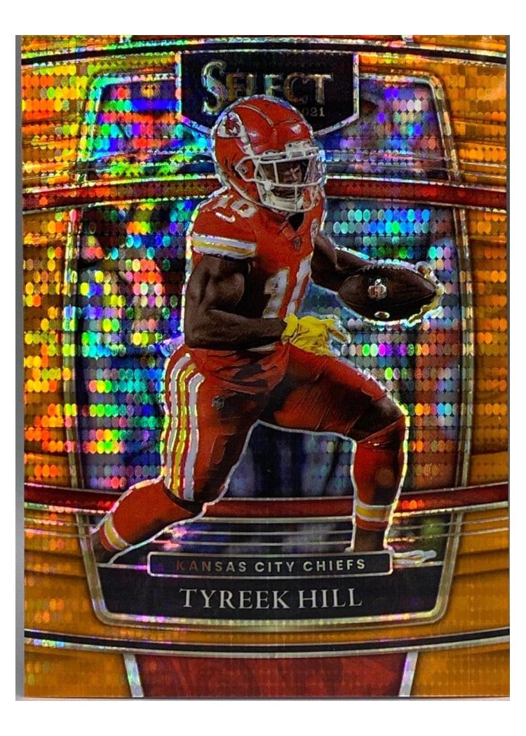 2021 Panini Select Base Set Tyreek Hill #18 card