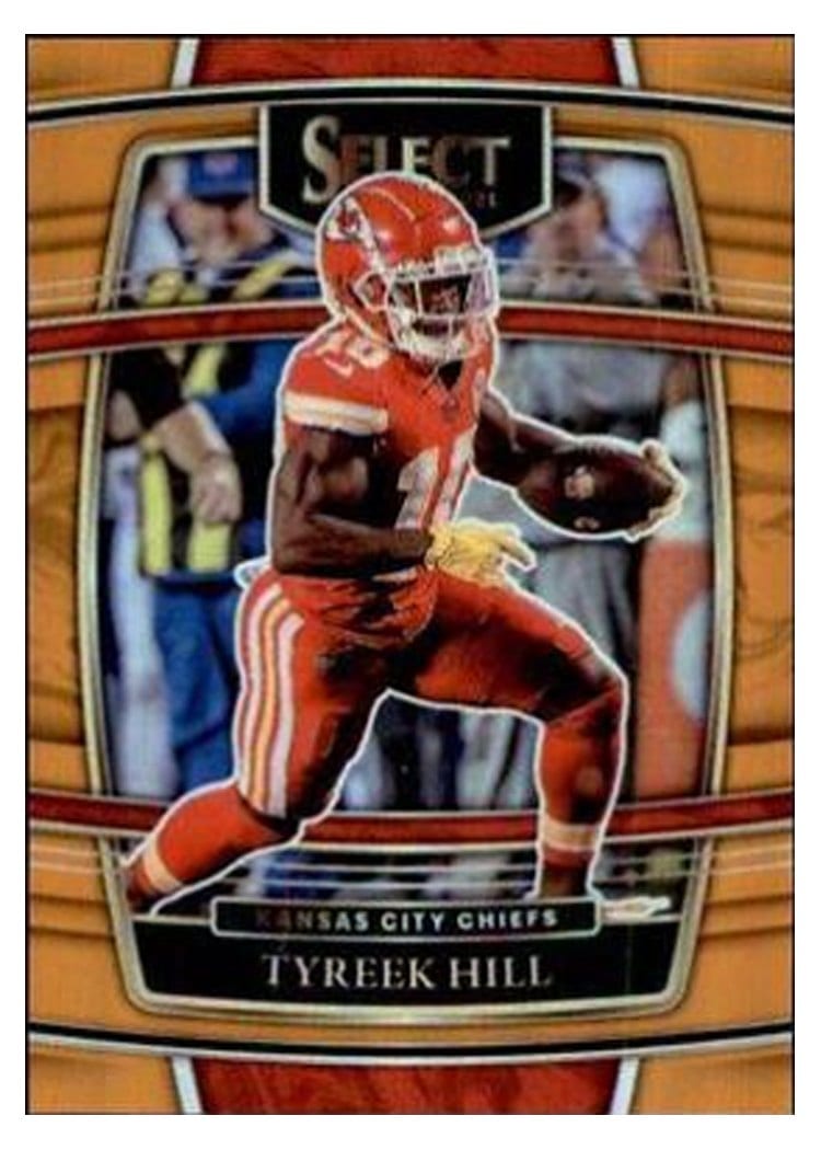2021 Panini Select Base Set Tyreek Hill #18 card