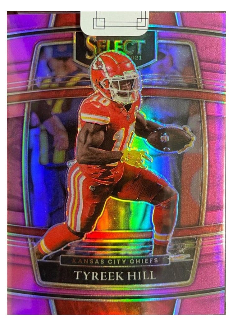 2021 Panini Select Base Set Tyreek Hill #18 card