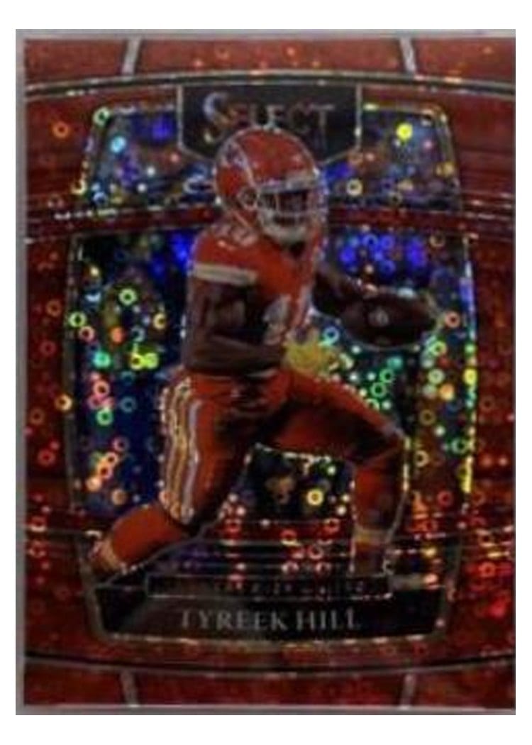 2021 Panini Select Base Set Tyreek Hill #18 card