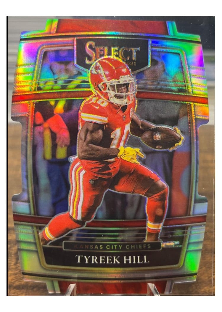 2021 Panini Select Base Set Tyreek Hill #18 card