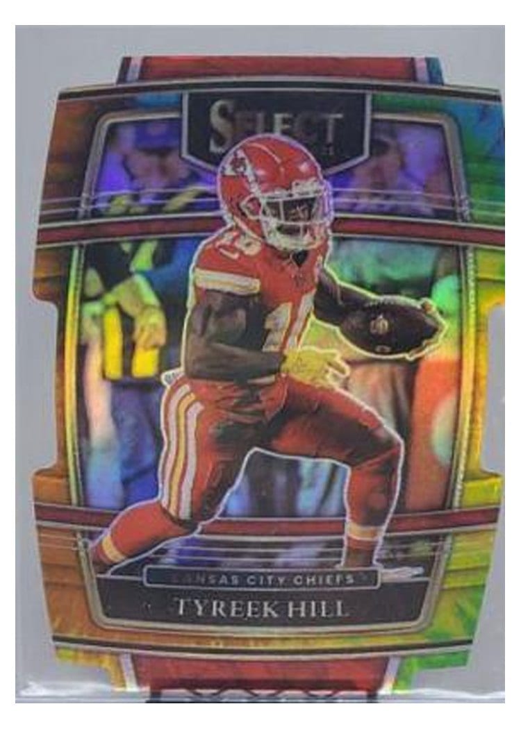 2021 Panini Select Base Set Tyreek Hill #18 card