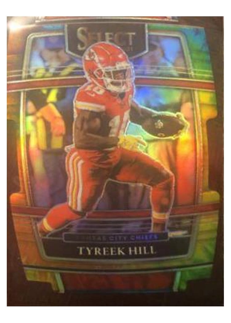 2021 Panini Select Base Set Tyreek Hill #18 card