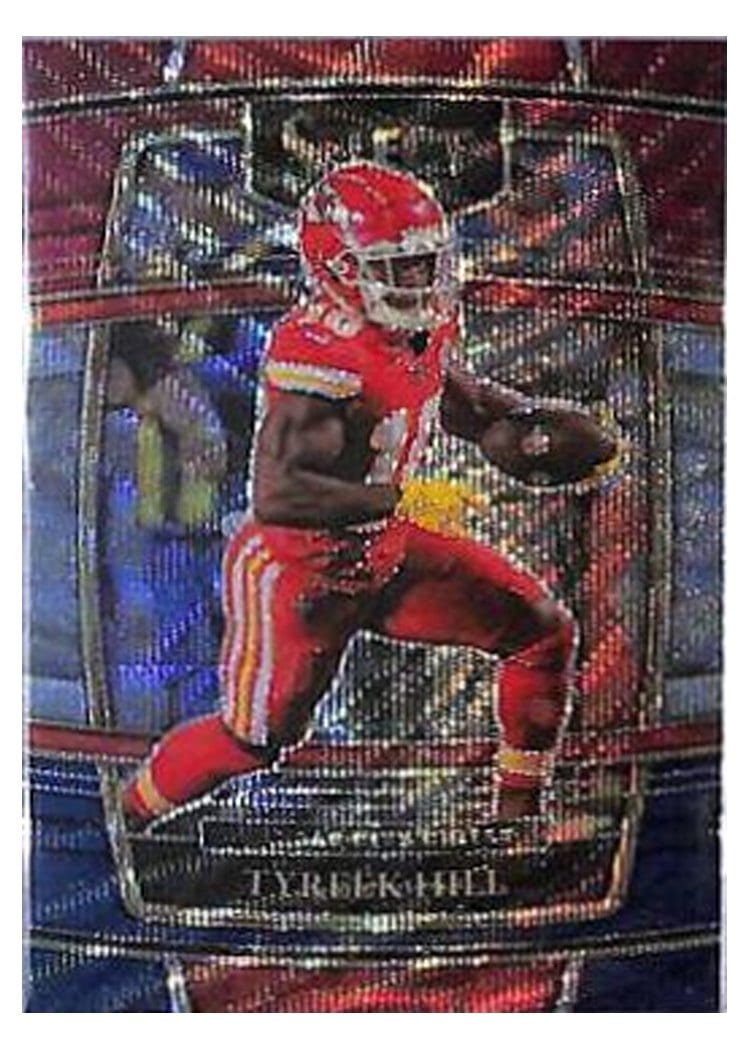 2021 Panini Select Base Set Tyreek Hill #18 card