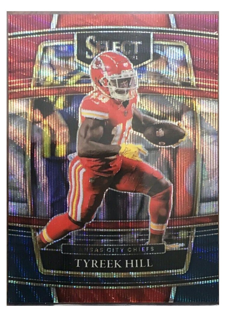 2021 Panini Select Base Set Tyreek Hill #18 card