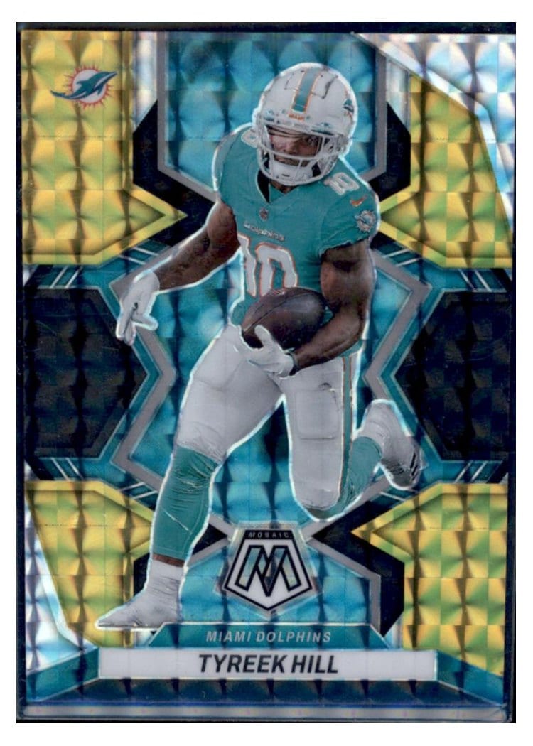 2022 Panini Mosaic Base Set Tyreek Hill #212 card