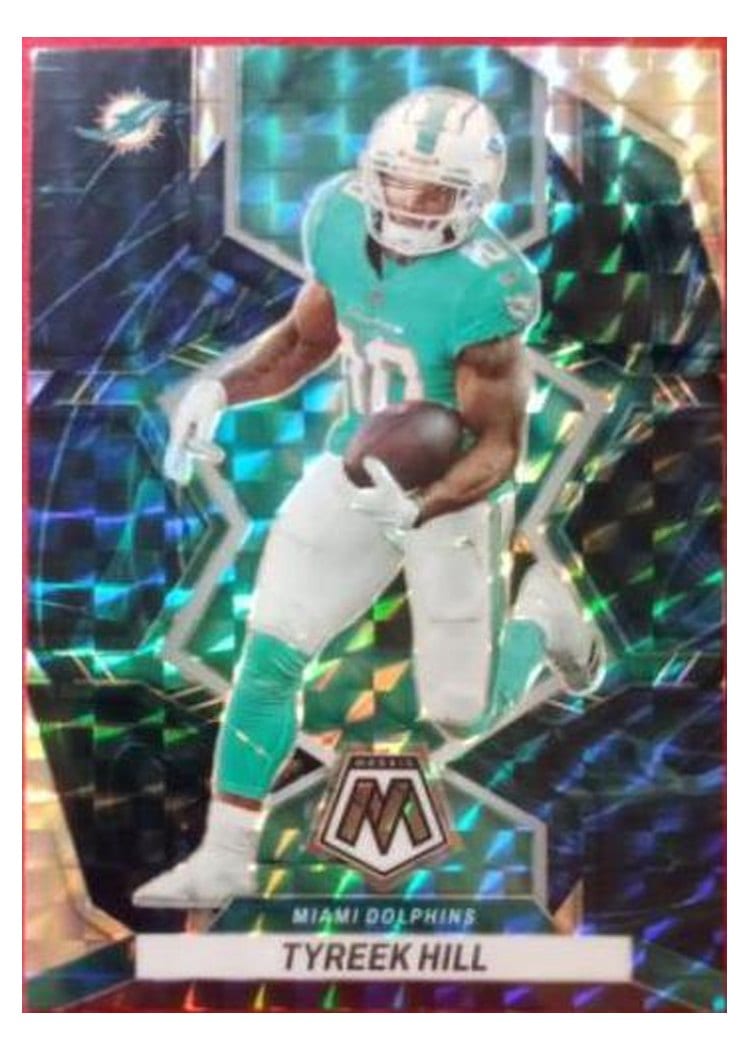 2022 Panini Mosaic Base Set Tyreek Hill #212 card