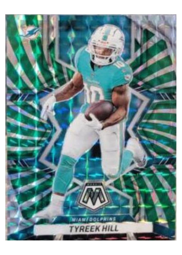 2022 Panini Mosaic Base Set Tyreek Hill #212 card