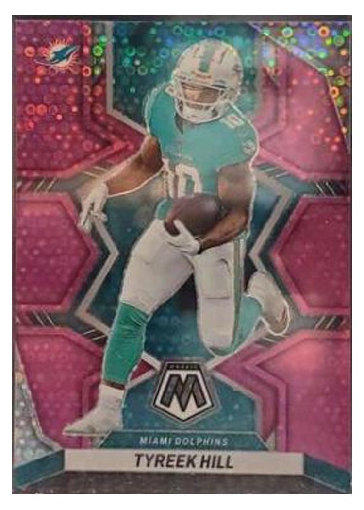 2022 Panini Mosaic Base Set Tyreek Hill #212 card