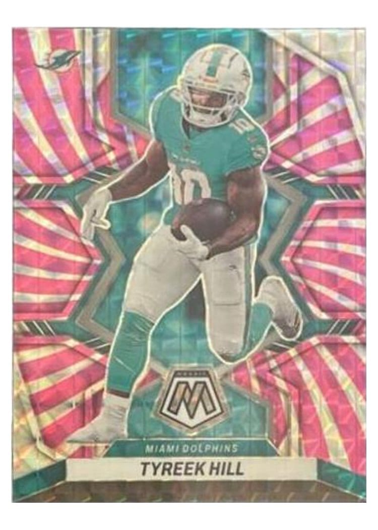 2022 Panini Mosaic Base Set Tyreek Hill #212 card