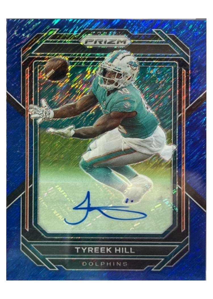 2022 Panini Prizm Base Set Tyreek Hill #180 card