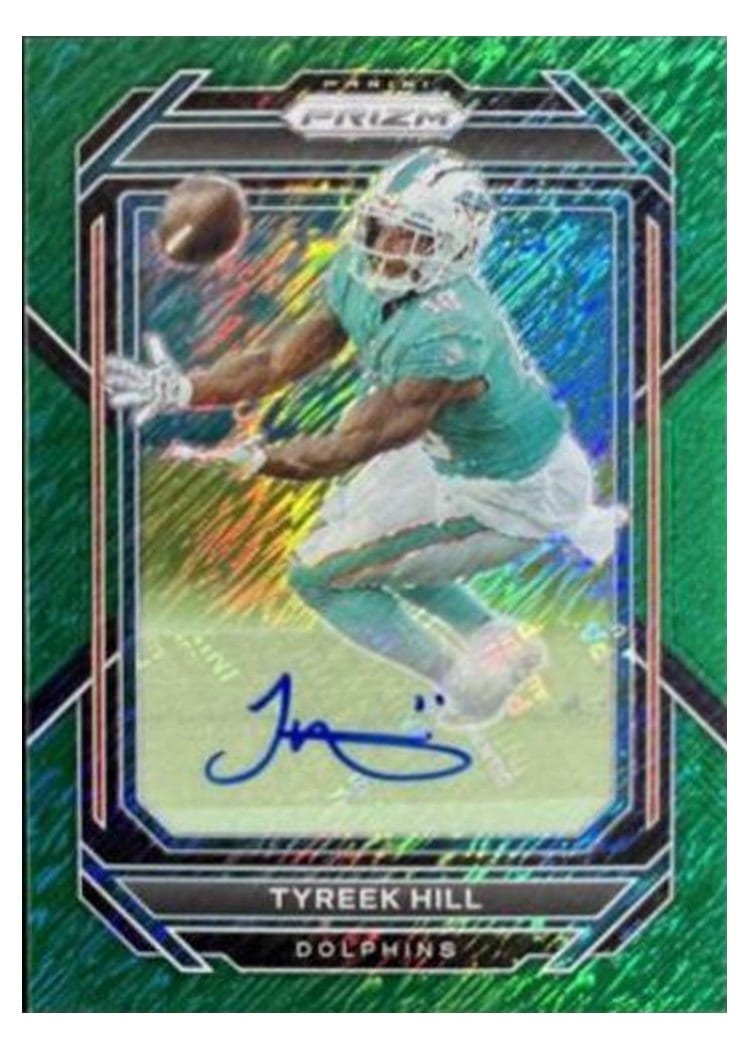 2022 Panini Prizm Base Set Tyreek Hill #180 card