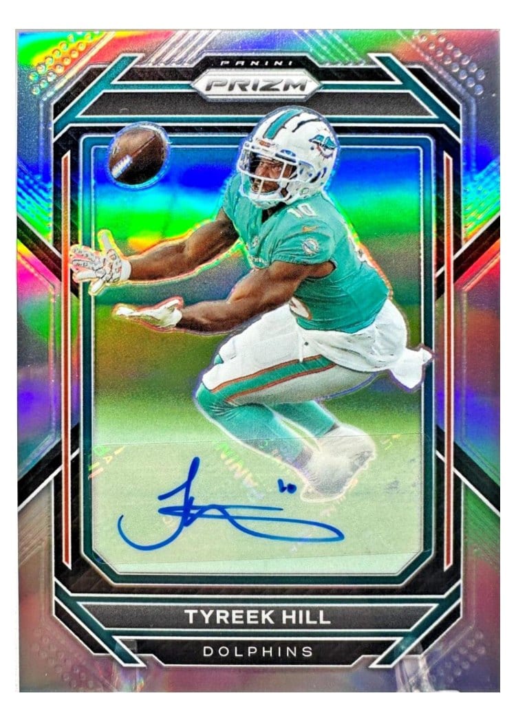 2022 Panini Prizm Base Set Tyreek Hill #180 card