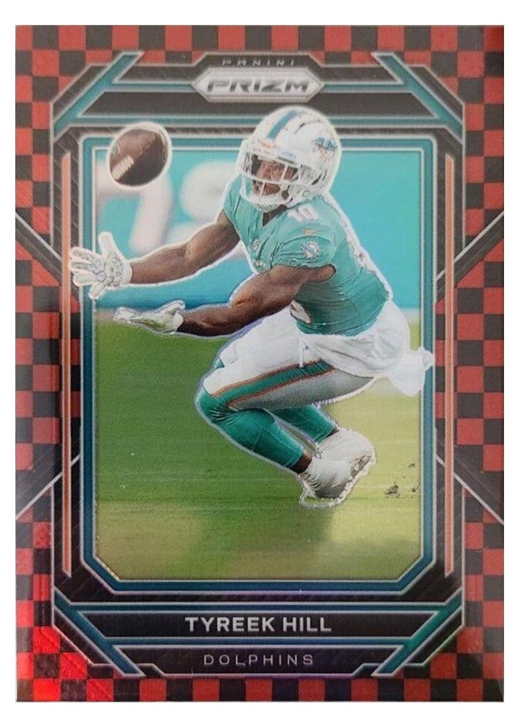 2022 Panini Prizm Base Set Tyreek Hill #180 card