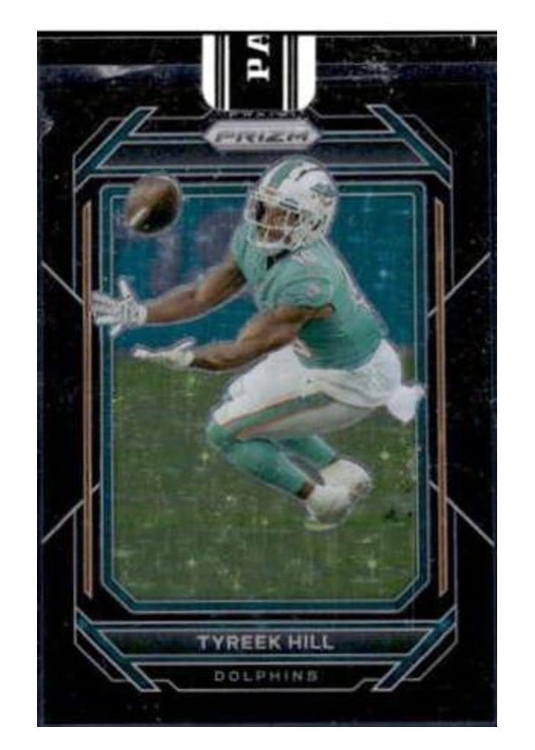 2022 Panini Prizm Base Set Tyreek Hill #180 card