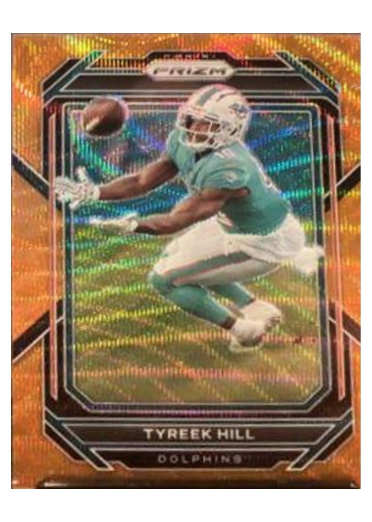 2022 Panini Prizm Base Set Tyreek Hill #180 card