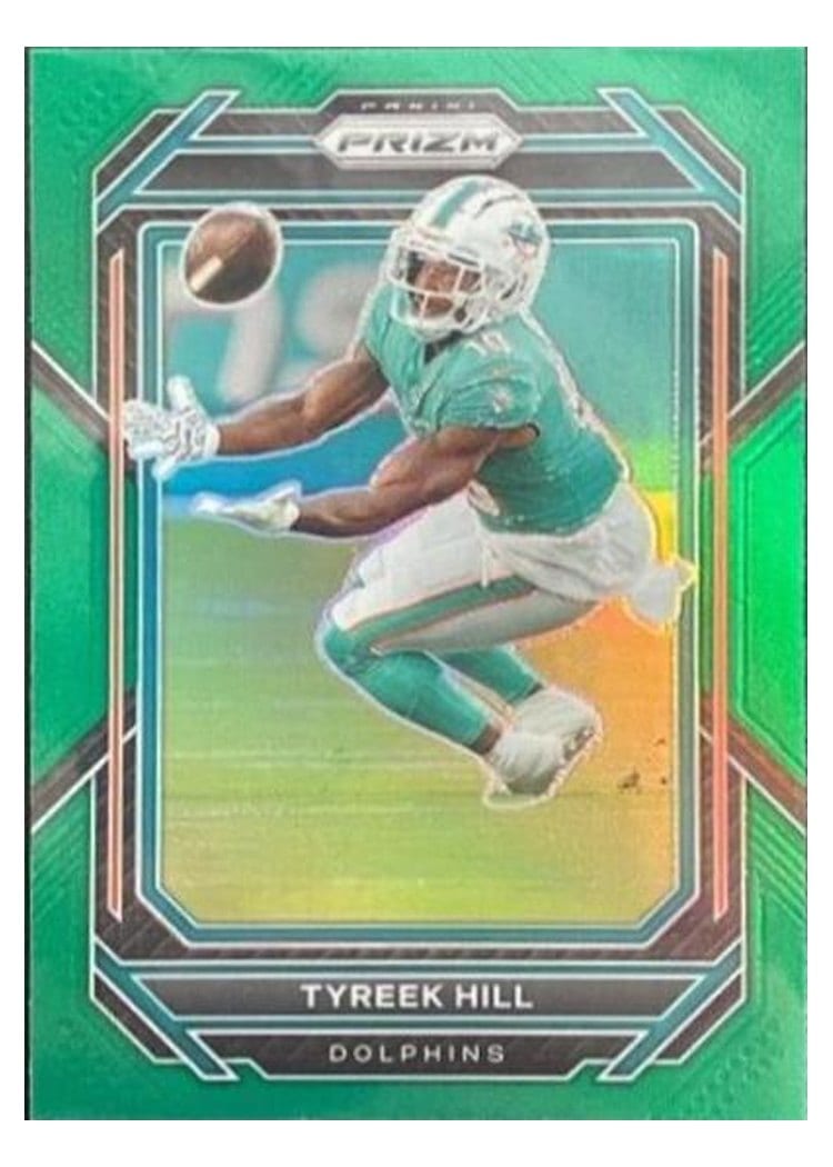 2022 Panini Prizm Base Set Tyreek Hill #180 card