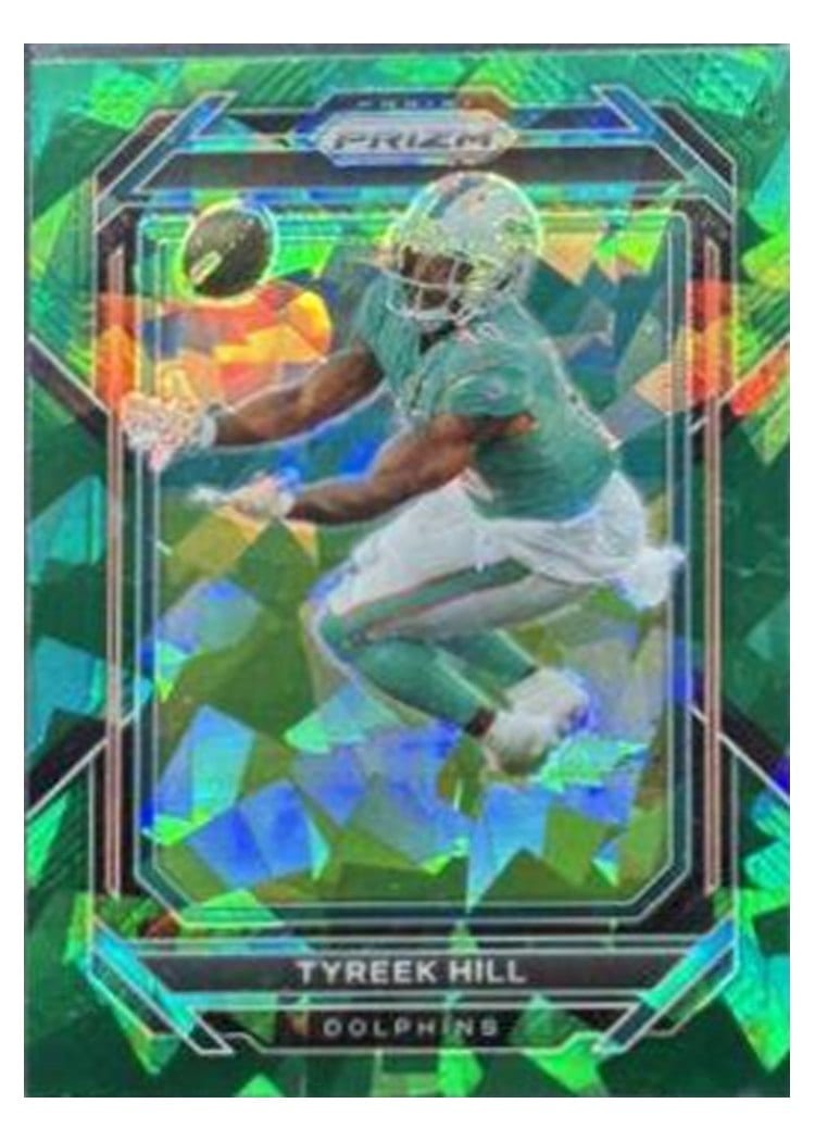 2022 Panini Prizm Base Set Tyreek Hill #180 card
