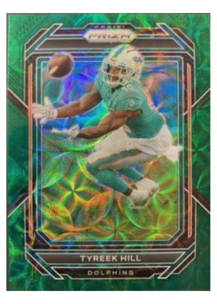 2022 Panini Prizm Base Set Tyreek Hill #180 card