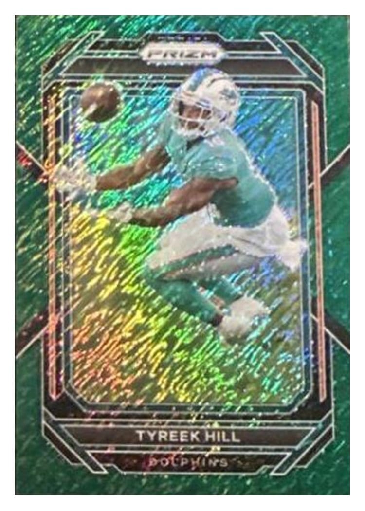2022 Panini Prizm Base Set Tyreek Hill #180 card