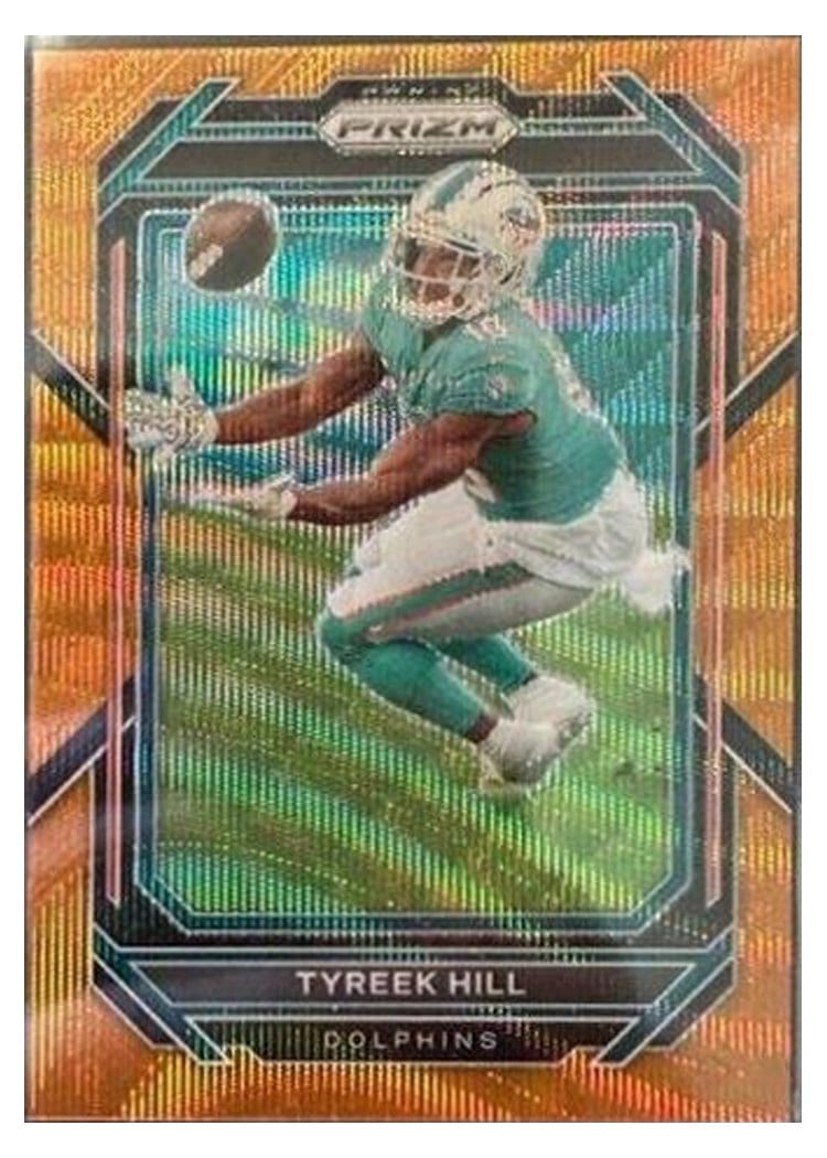 2022 Panini Prizm Base Set Tyreek Hill #180 card