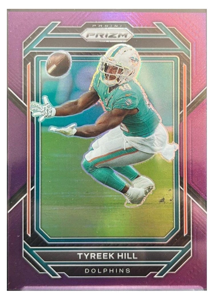 2022 Panini Prizm Base Set Tyreek Hill #180 card
