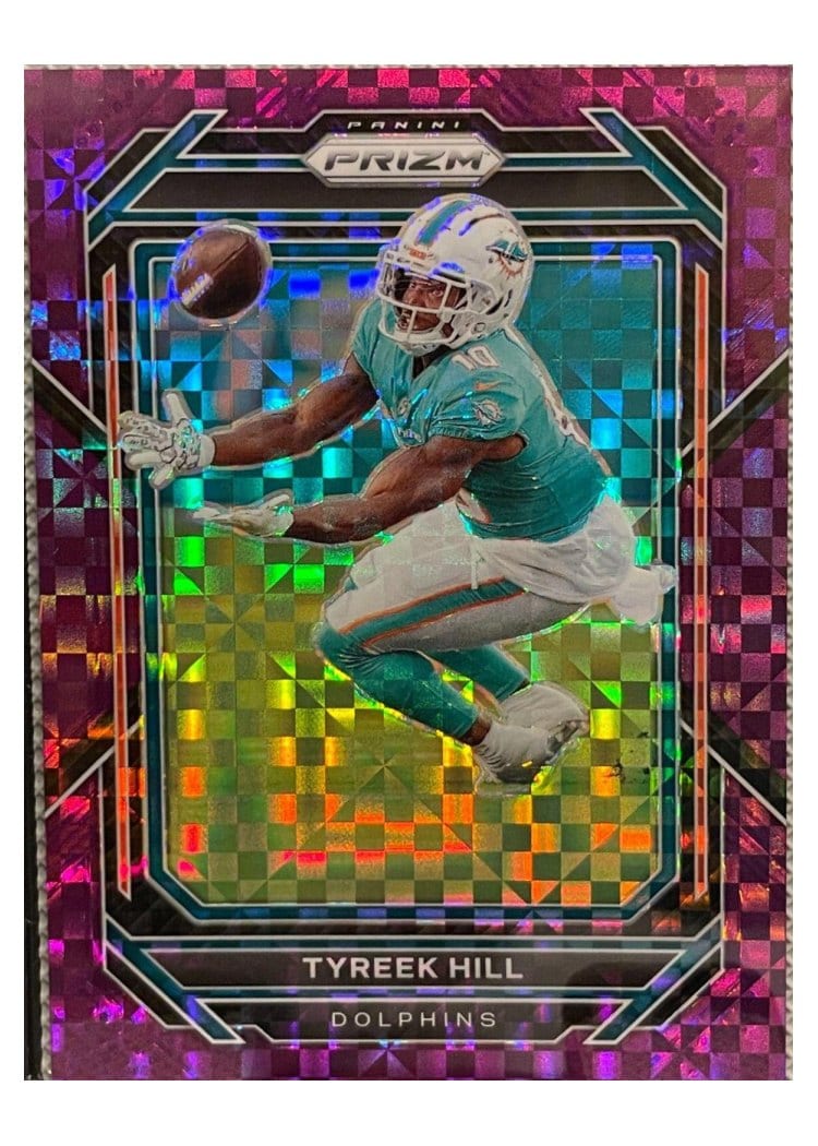 2022 Panini Prizm Base Set Tyreek Hill #180 card
