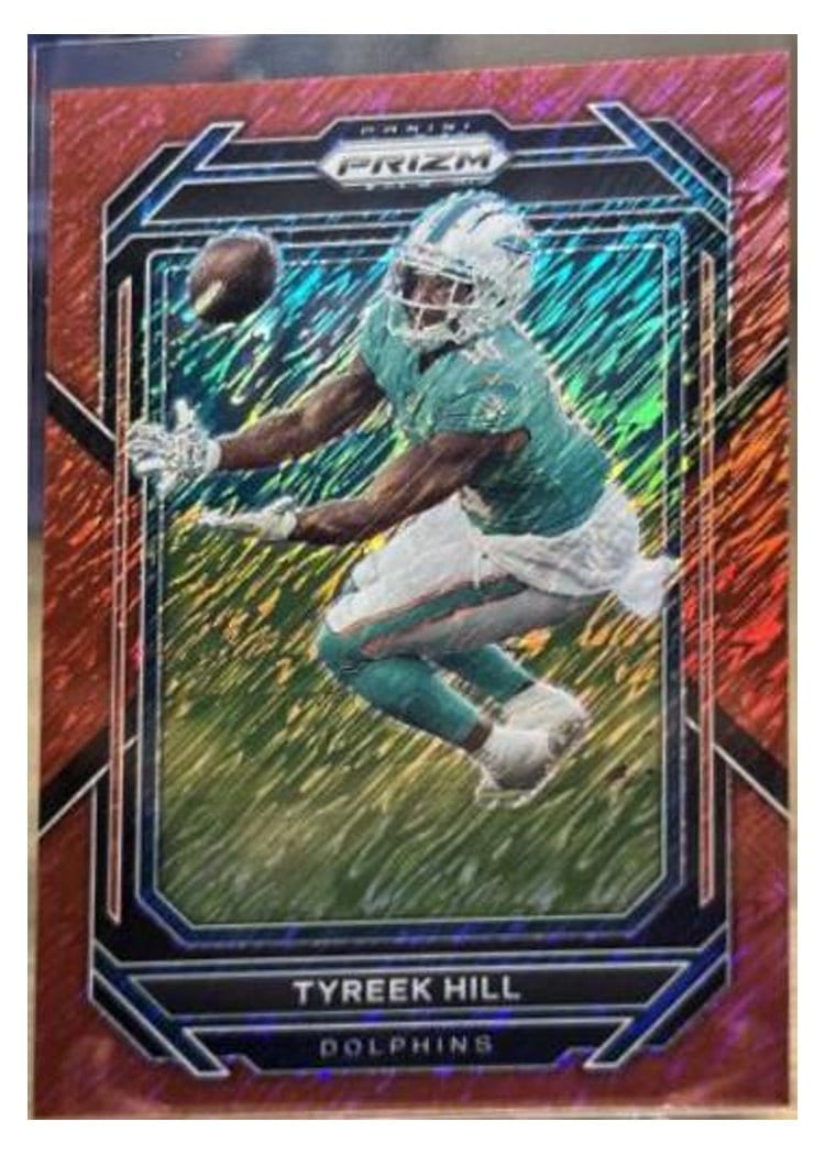 2022 Panini Prizm Base Set Tyreek Hill #180 card