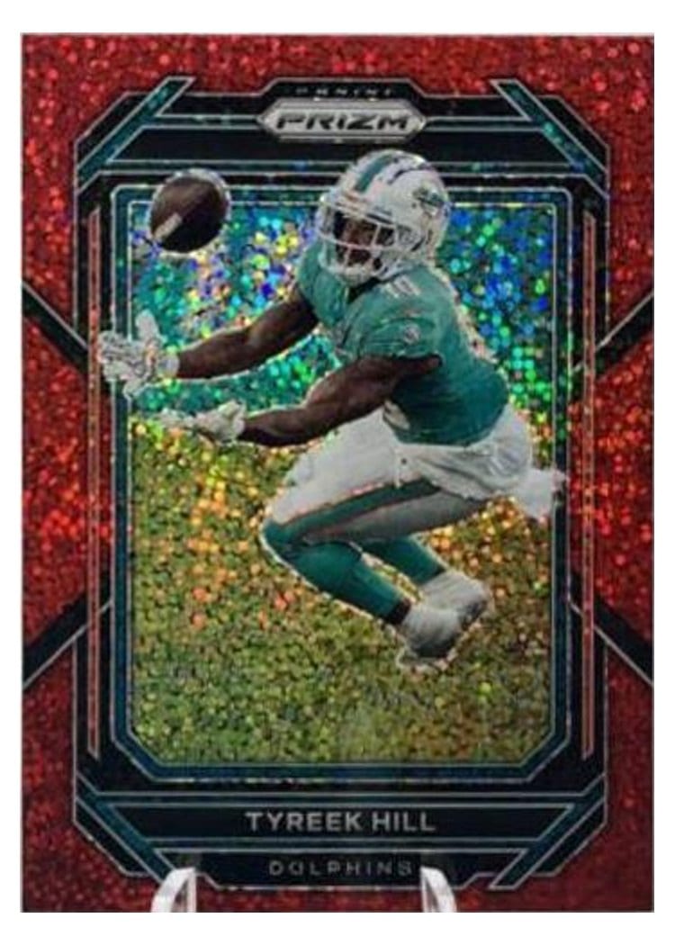 2022 Panini Prizm Base Set Tyreek Hill #180 card