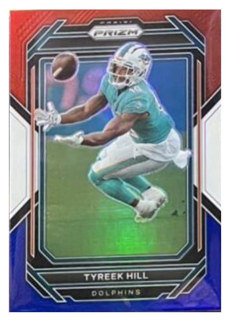 2022 Panini Prizm Base Set Tyreek Hill #180 card
