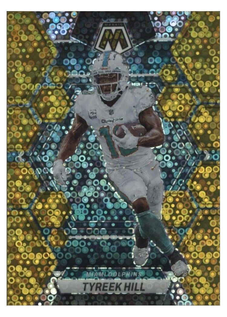 2023 Panini Mosaic Base Set Tyreek Hill #144 card