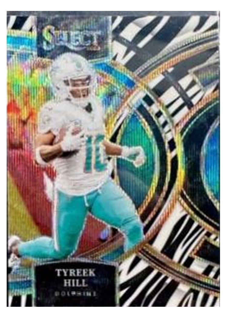 2023 Panini Select Base Set Tyreek Hill #142 card