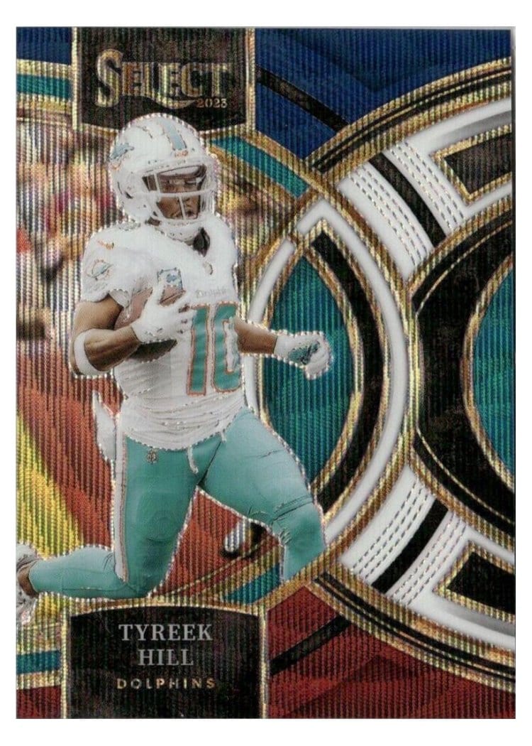 2023 Panini Select Base Set Tyreek Hill #142 card