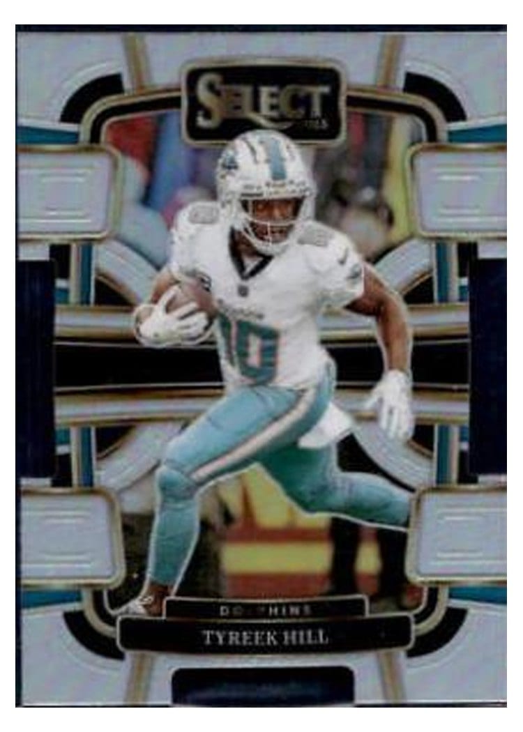 2023 Panini Select Base Set Tyreek Hill Silver Prizm #62 card