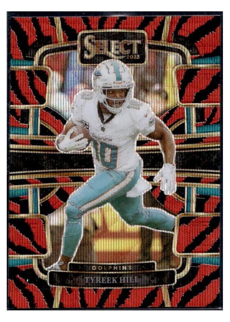 2023 Panini Select Base Set Tyreek Hill #62 card