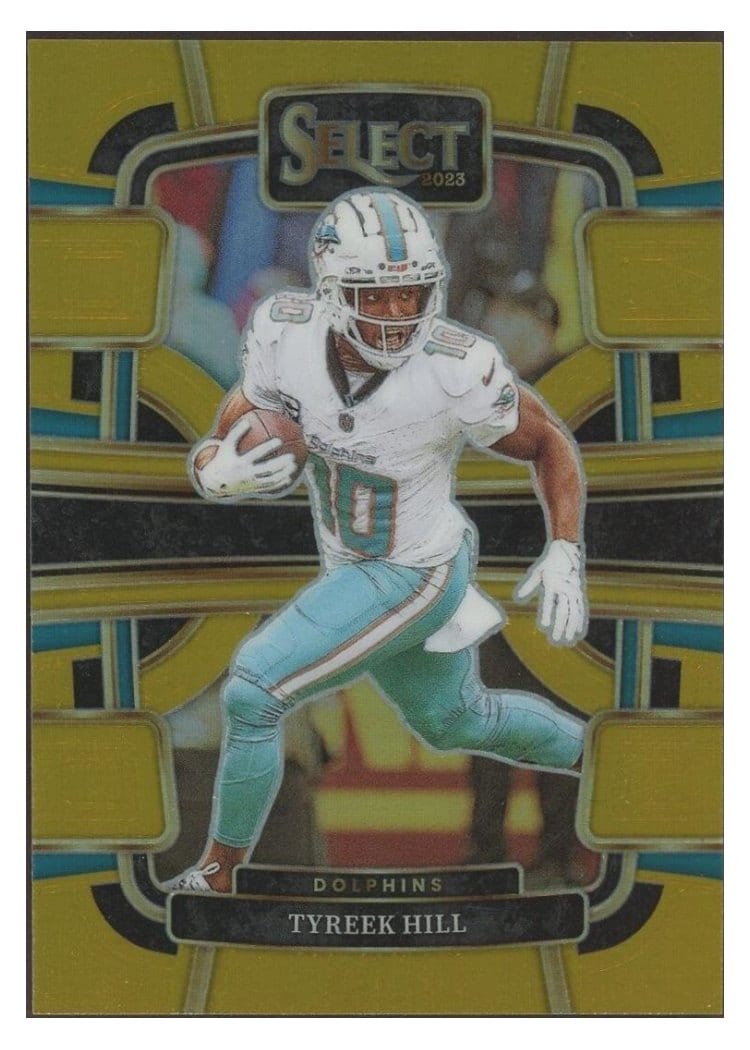 2023 Panini Select Base Set Tyreek Hill #62 card